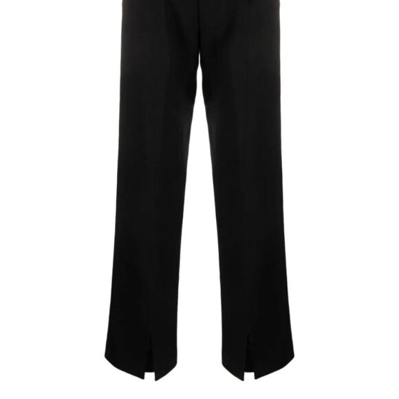 NWT AXEL ARIGATO Arch Twill Slit Trouser Black Women's Size 8 - Picture 2 of 7